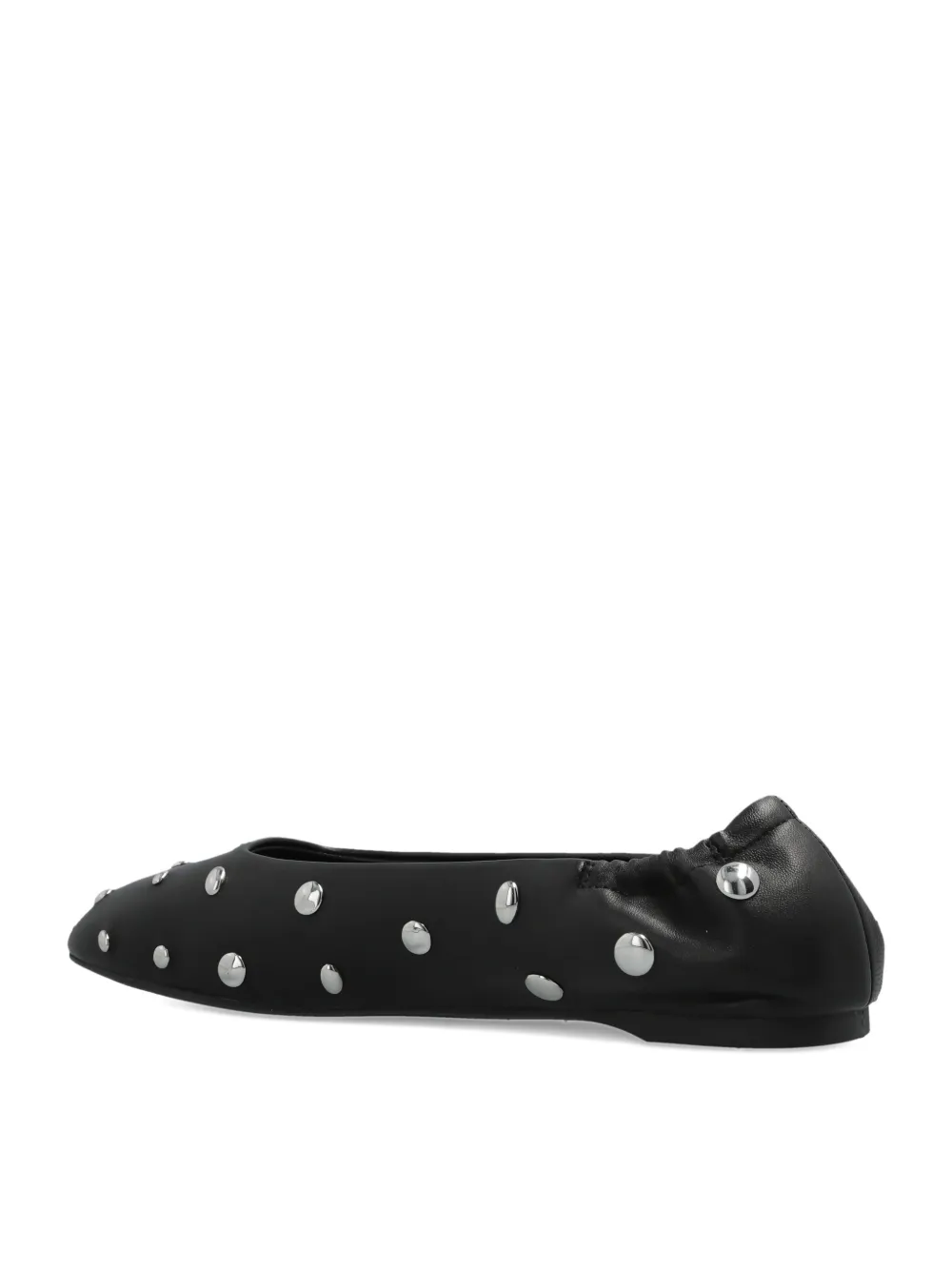 Kate Spade Halo stud-embellished ballet flats Zwart