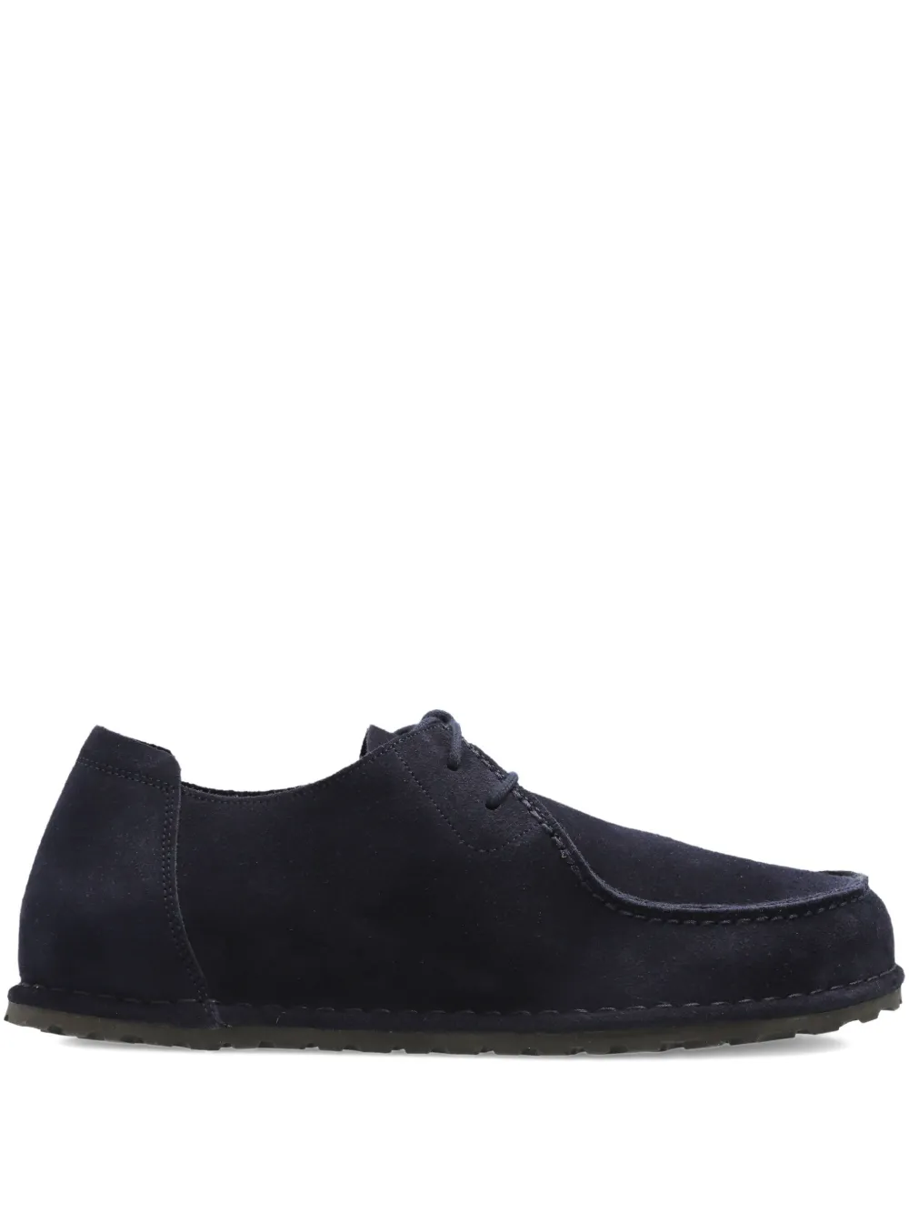 Birkenstock Utti lace-up suede loafers - Blu