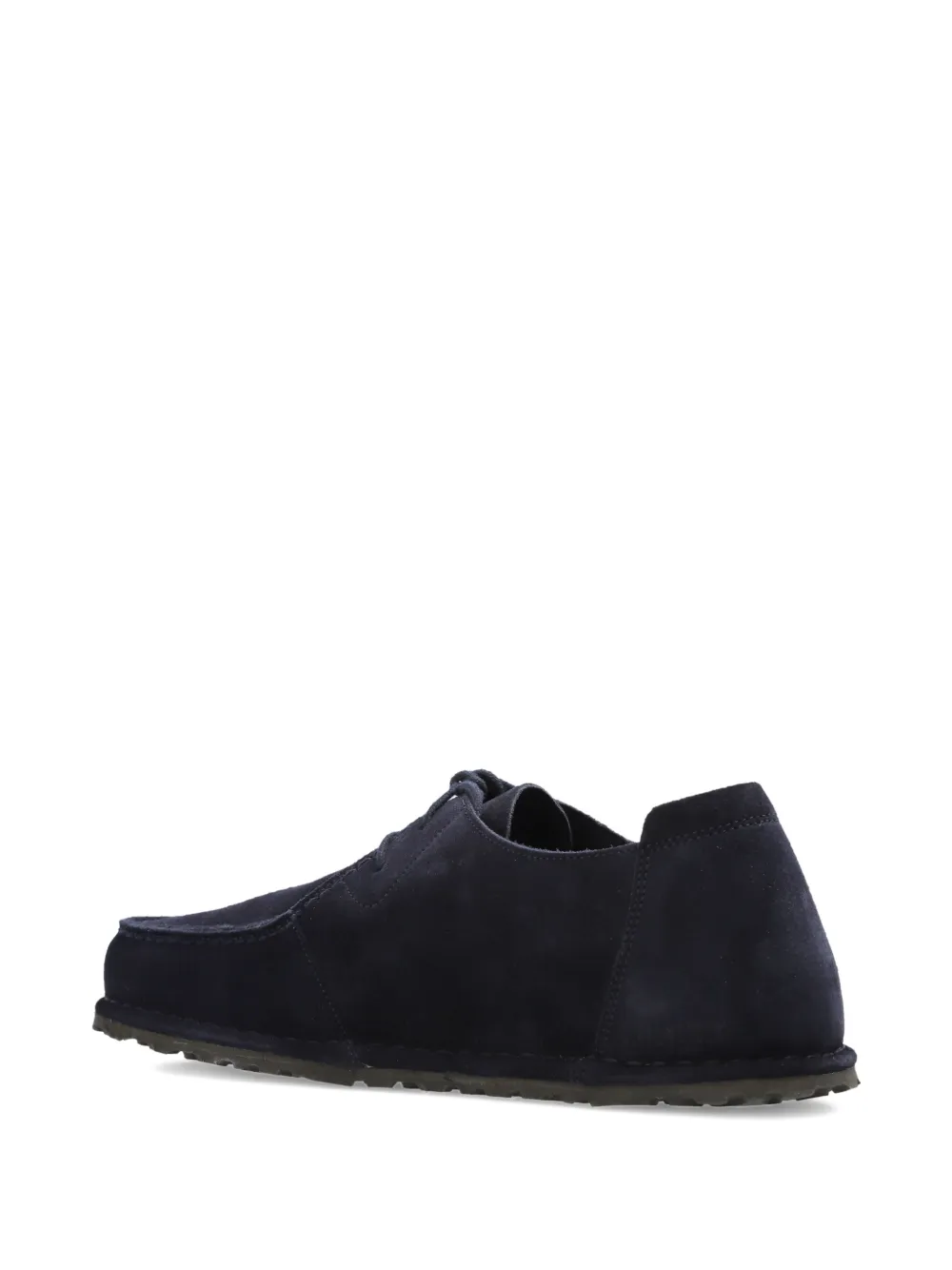Birkenstock Utti lace-up suede loafers Blauw