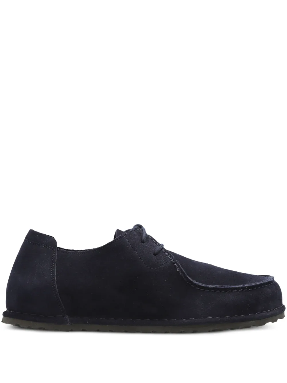 Birkenstock Utti lace-up suede loafers - Blu