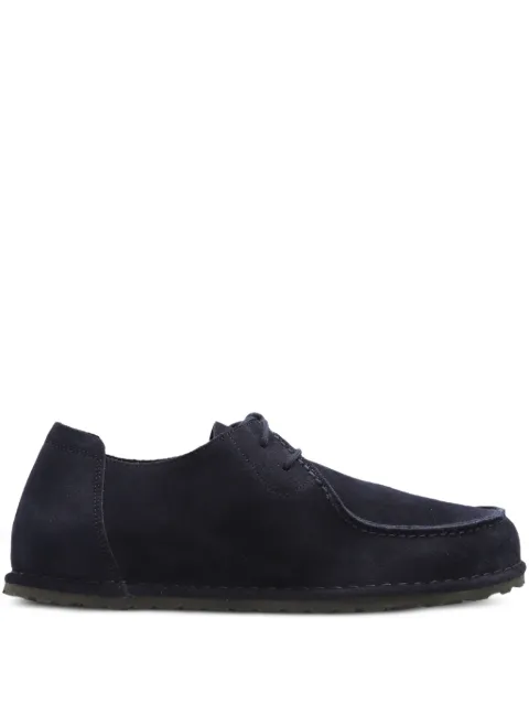 Birkenstock  Utti lace-up suede loafers