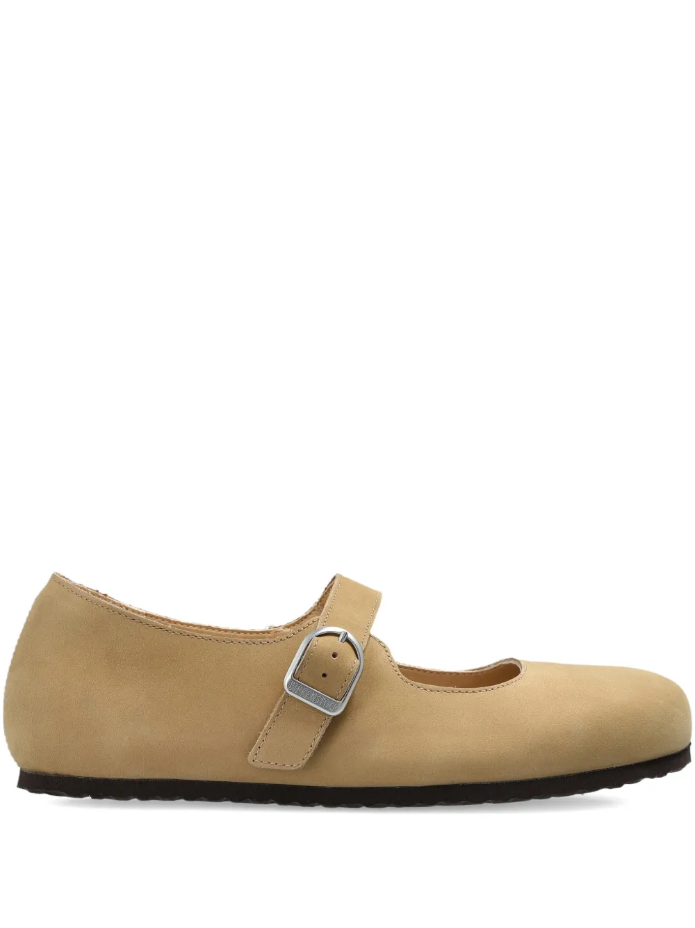 Birkenstock Santa Clarita buckled leather loafers - Toni neutri