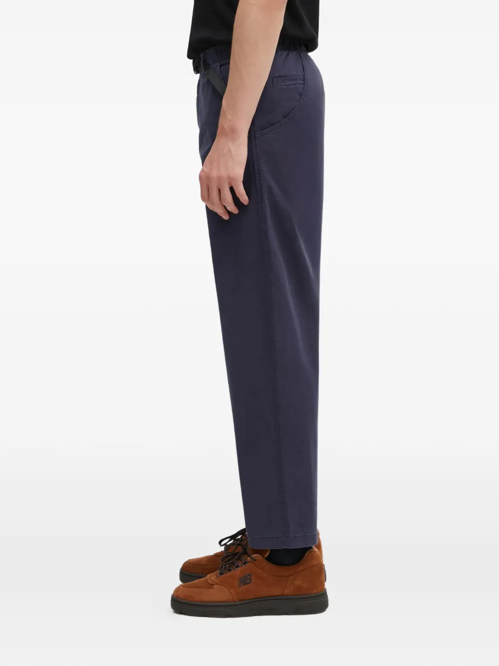 Belt Straight Trousers