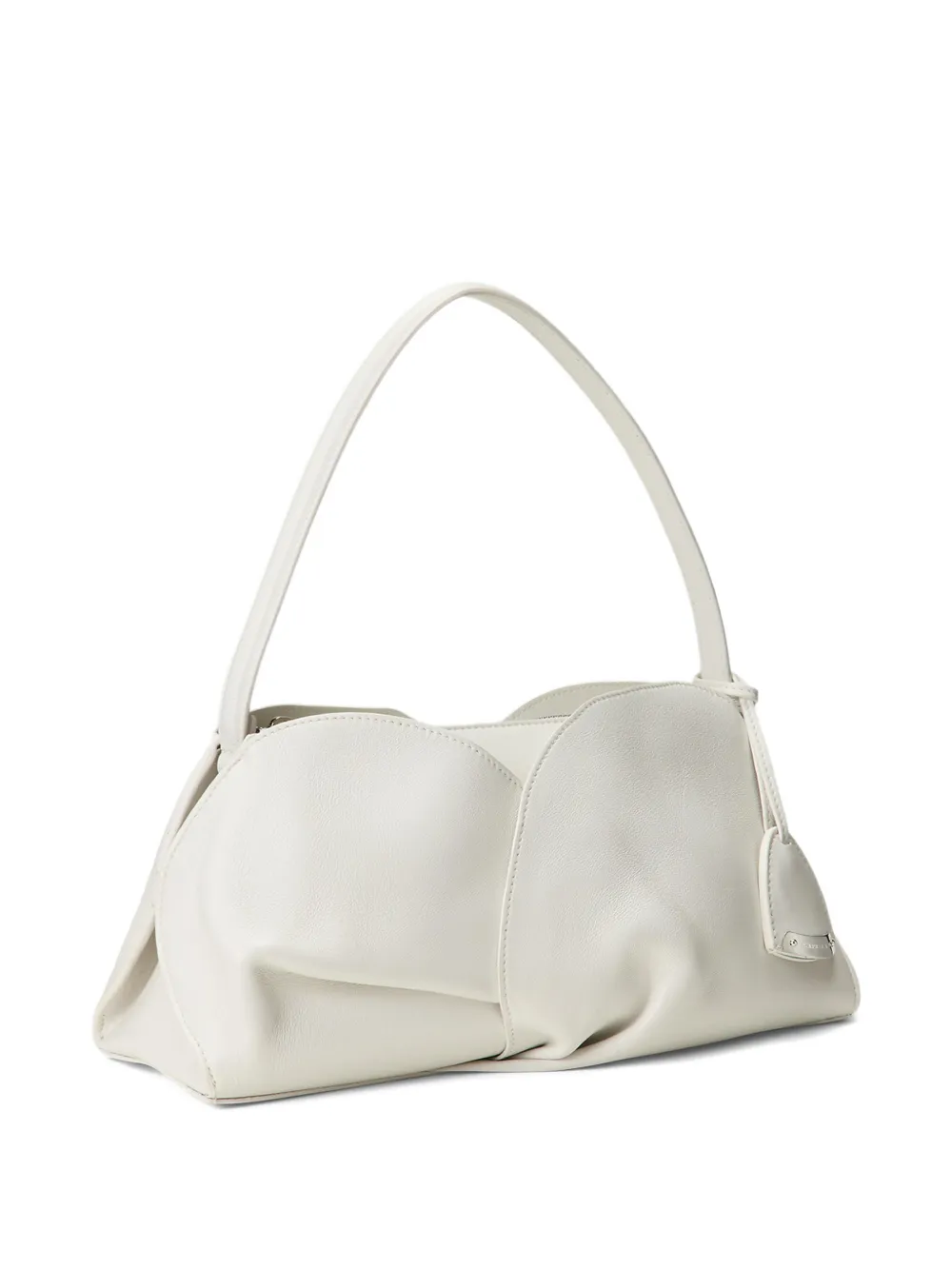 Ralph Lauren Collection Small The Floral Shoulder Bag - White 