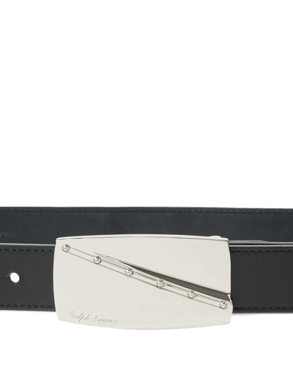 Ralph Lauren Collection Gespriem met logo Zwart