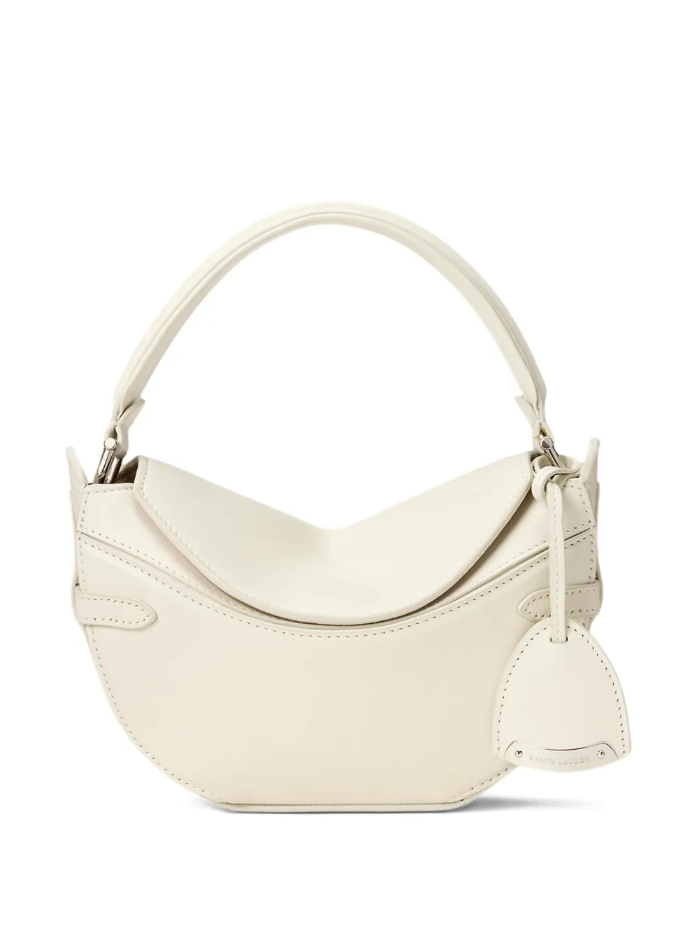 Ralph Lauren Collection Borsa mini in pelle con manico - Toni neutri