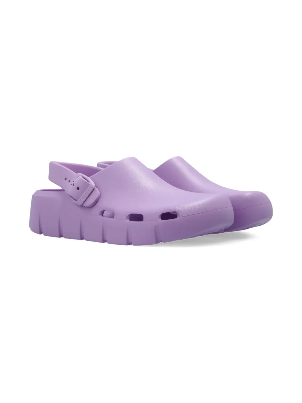 Birkenstock Kids Crocus buckle-strap sandals - Violett