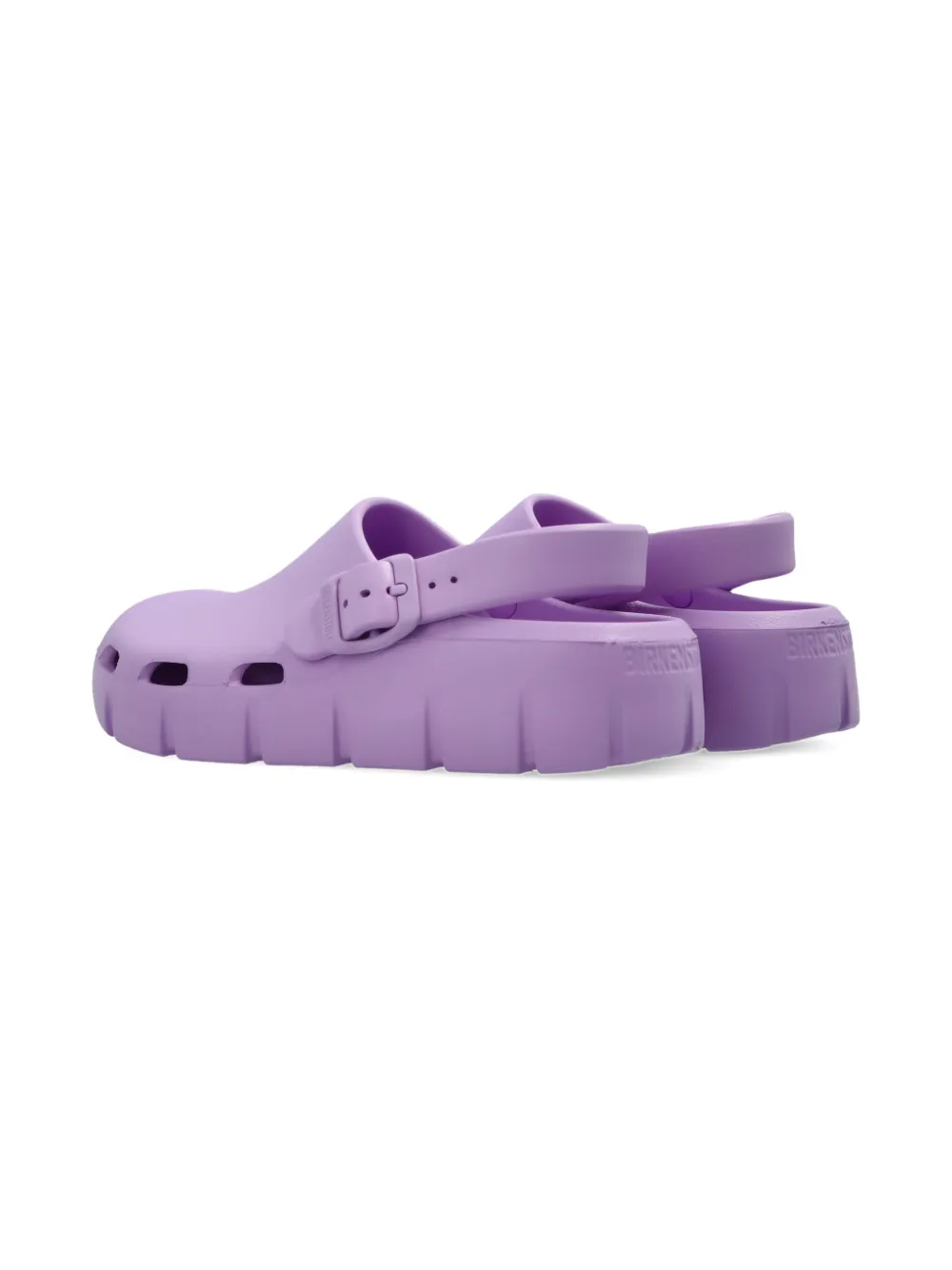 Birkenstock Kids Crocus sandalen met gesp Paars