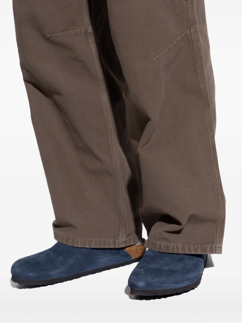 Birkenstock Tokio buckle strap clogs - Blauw