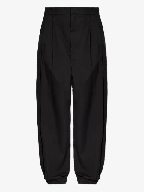 Moschino pantalones con pinzas en los tobillos
