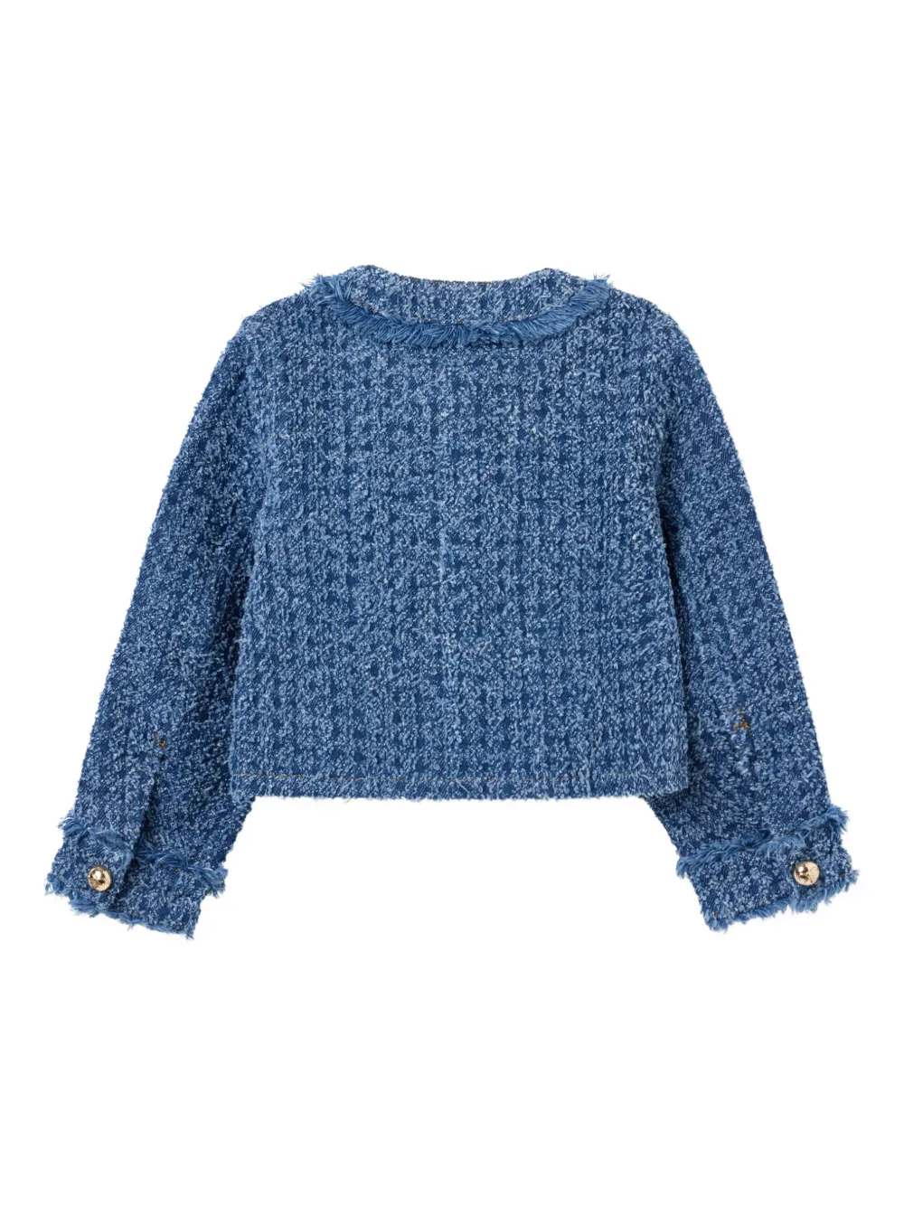 Self-Portrait Kids Jack met hartzak en franje Blauw