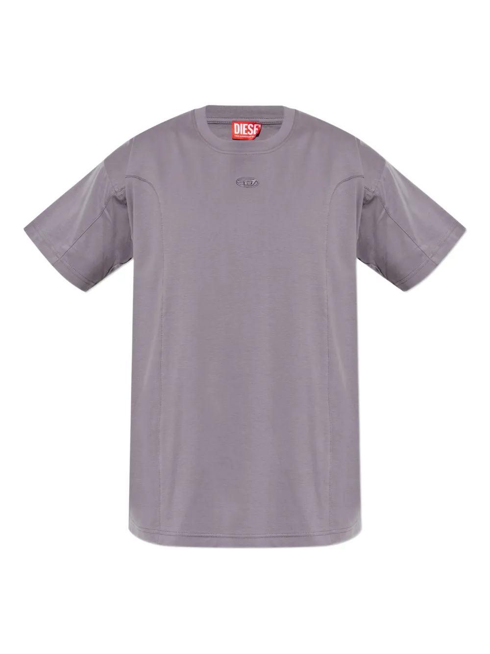 Diesel T-Norm-Int logo T-shirt - Grigio