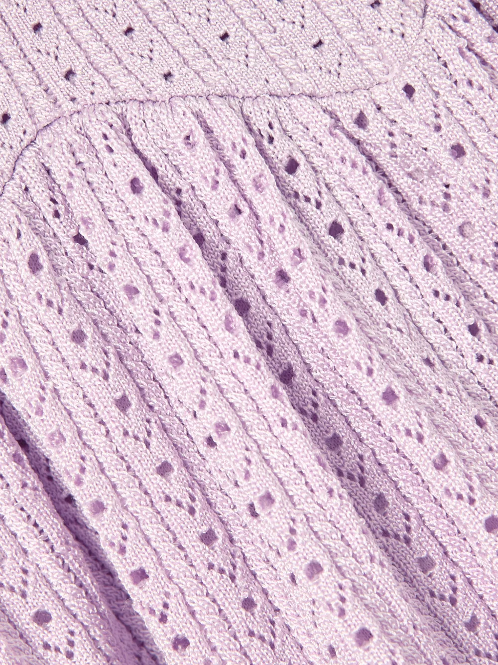 Eyelet-Detail Skirt