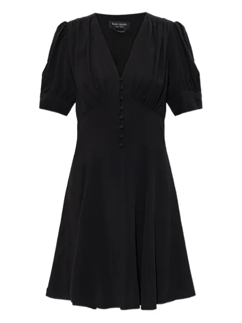 Kate Spade V-neck button mini dress