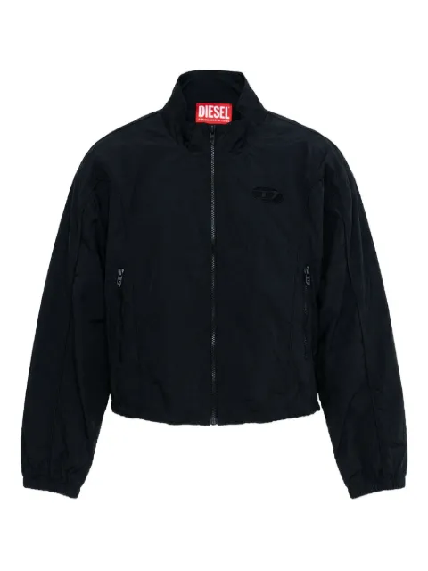 Diesel logo-detail zipped jacket