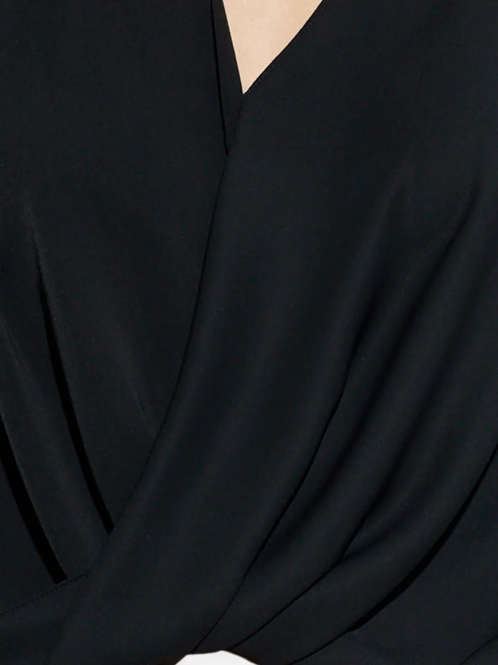 MM6 Maison Margiela Blouse met V-hals Zwart
