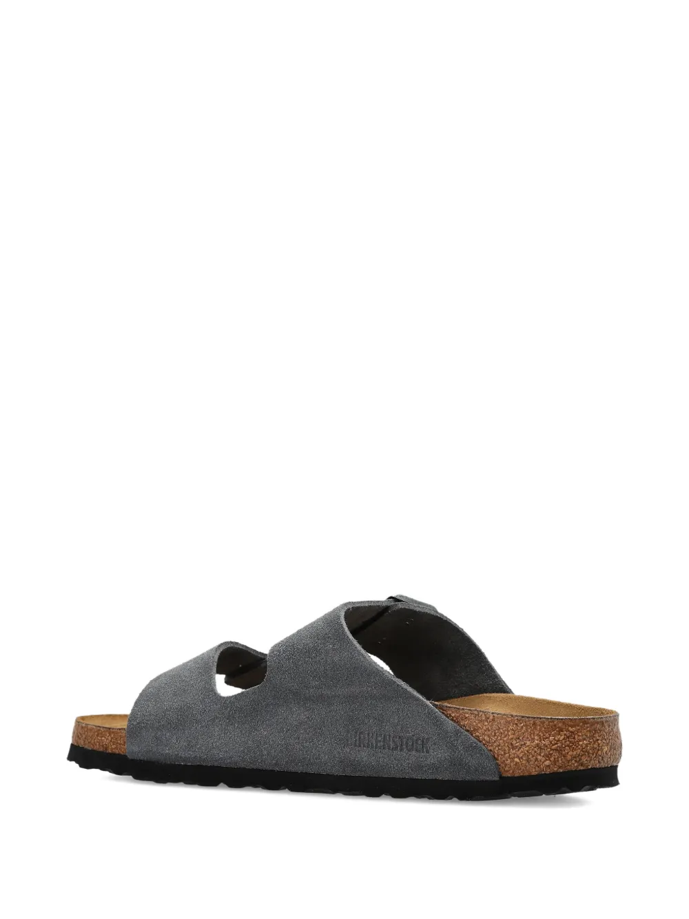 Birkenstock Arizona sandalen met gesp Grijs
