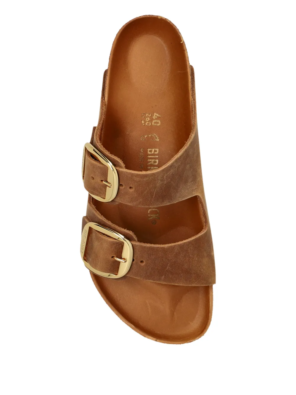 Birkenstock Arizona Big Buckle sandalen Bruin