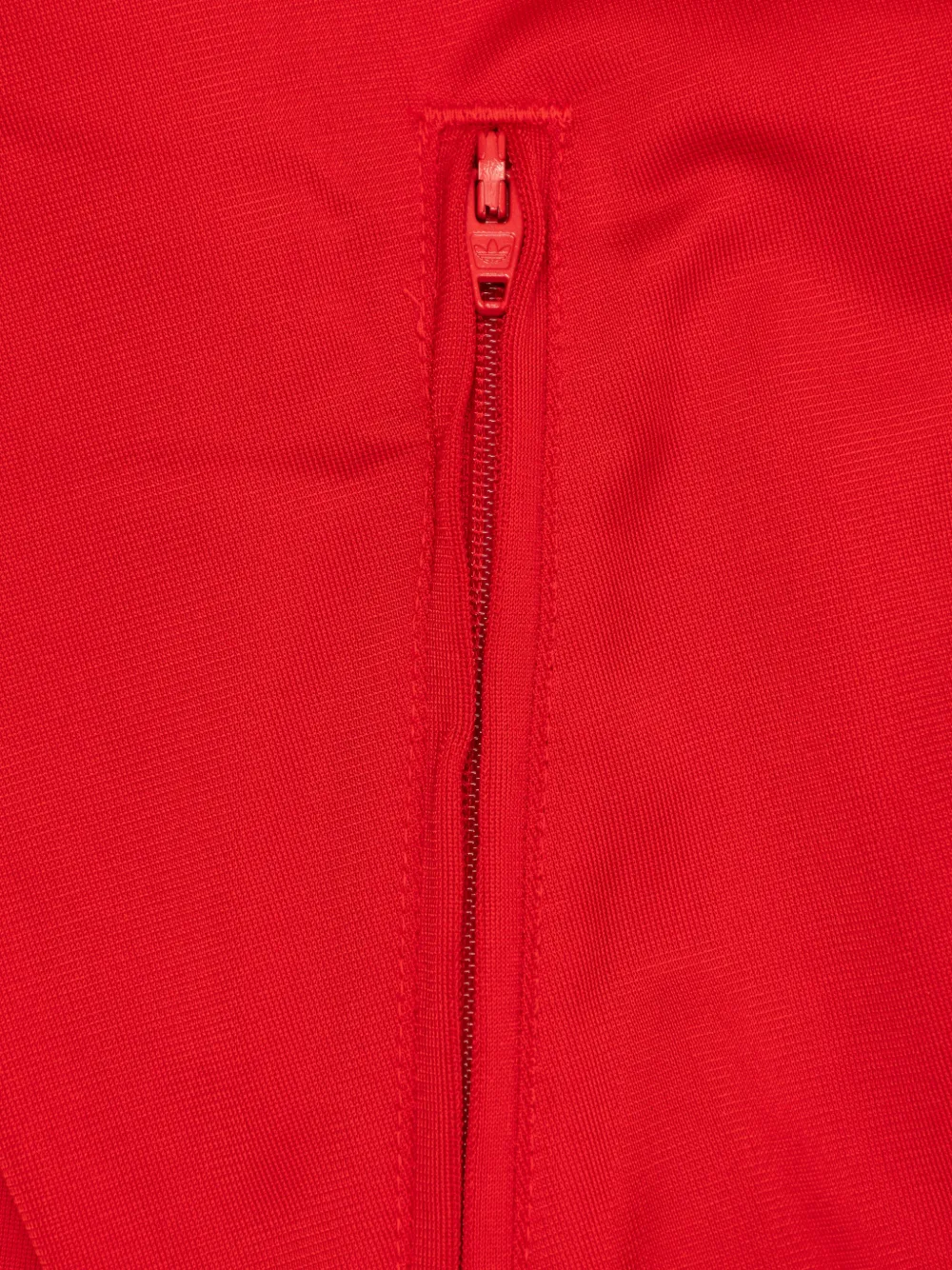 adidas Kids Gestreepte top met rits Rood