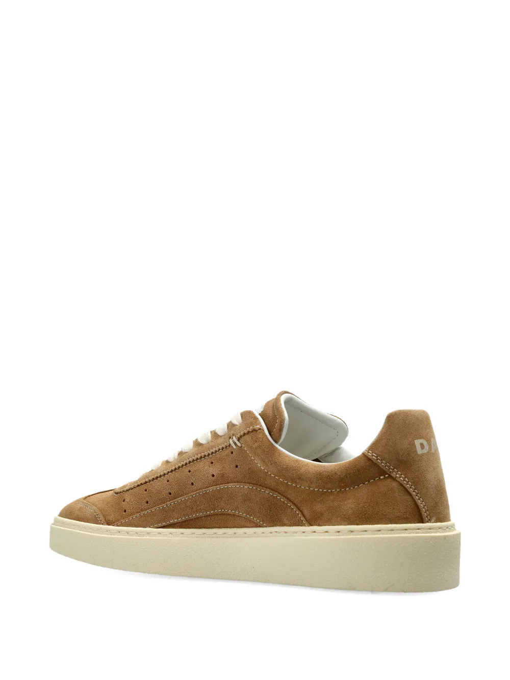 DSQUARED2 Rider suede low-top sneakers Bruin