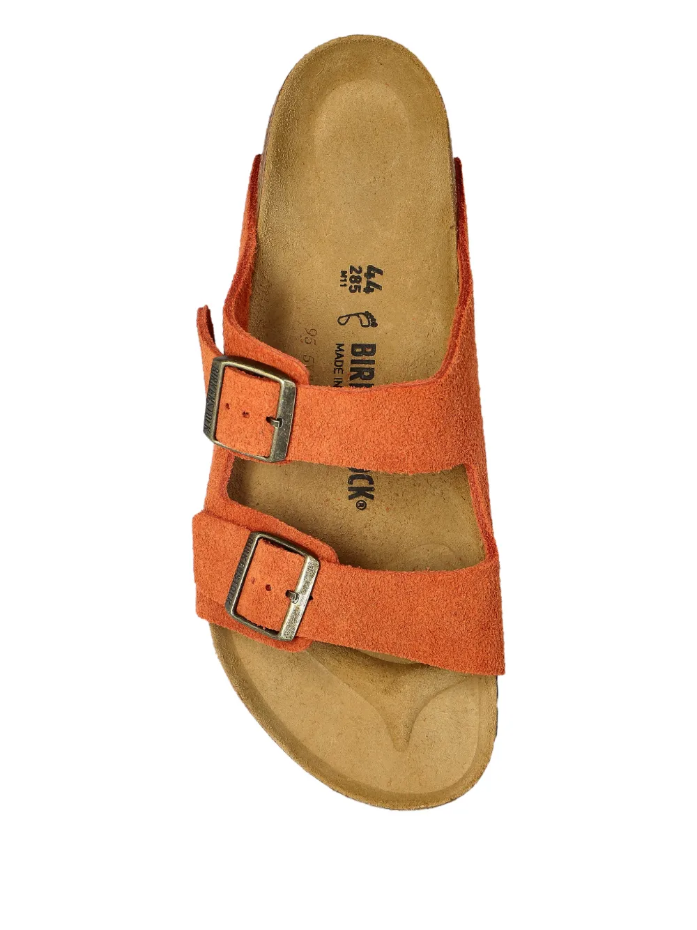 Birkenstock Arizona sandalen met gesp Oranje