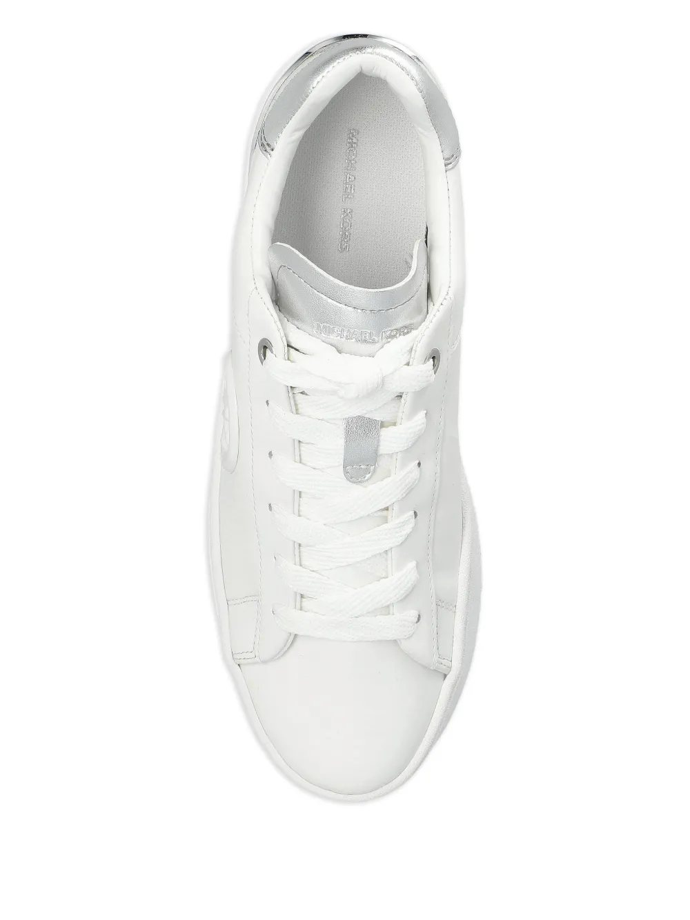 Michael Kors Dottie sneakers met plateauzool Wit