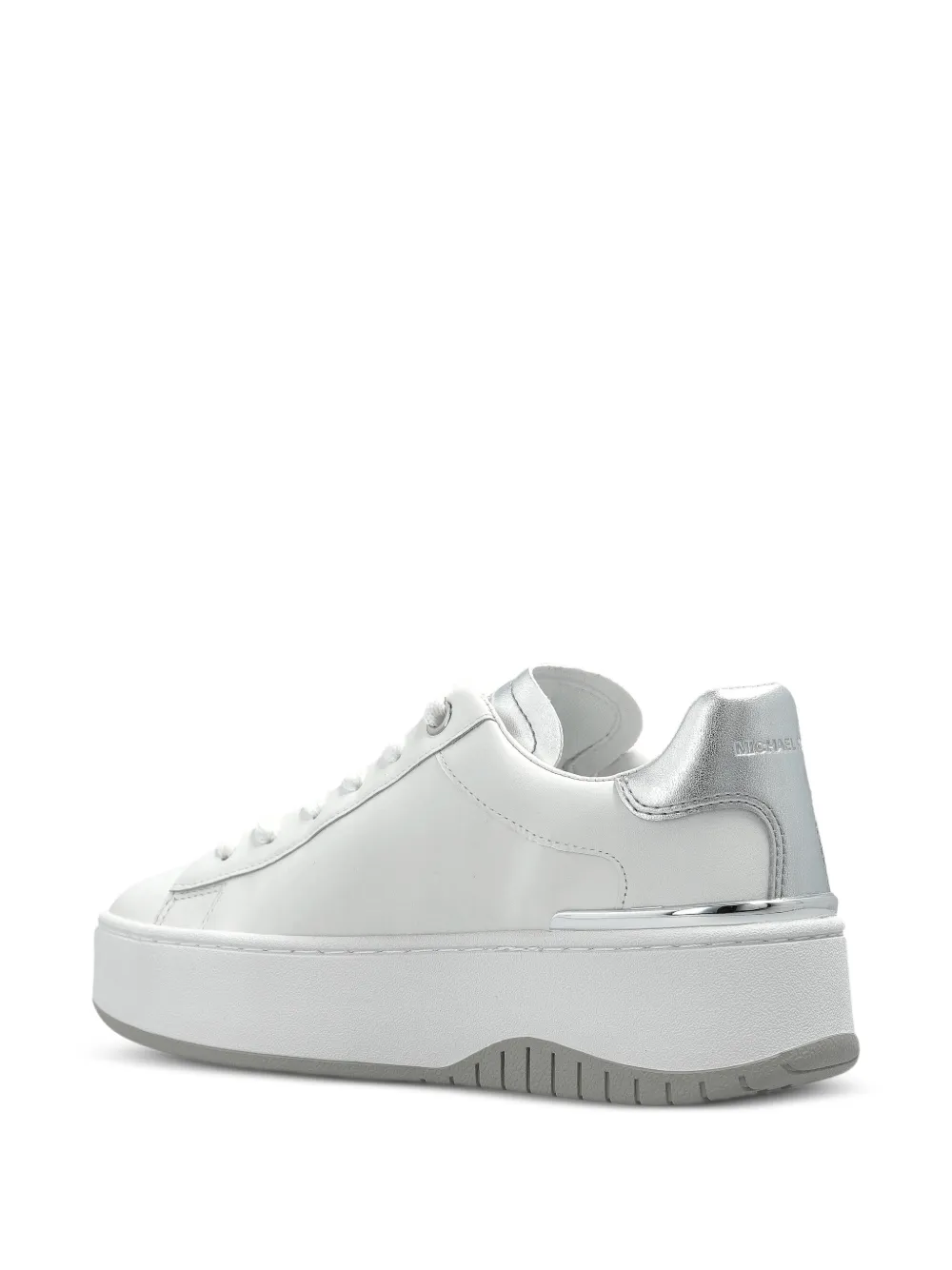 Michael Kors Dottie sneakers met plateauzool Wit