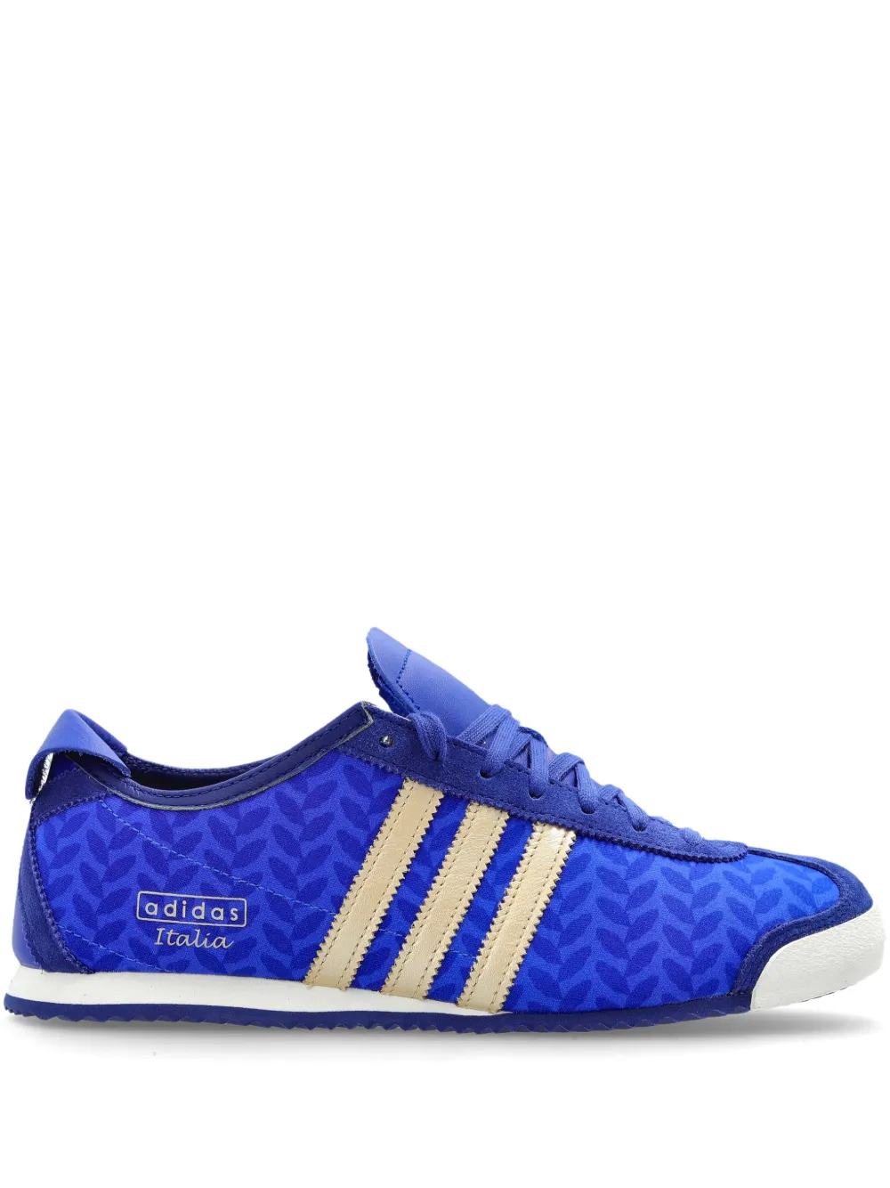 adidas Italia 60s patterned striped leather sneakers - Blu