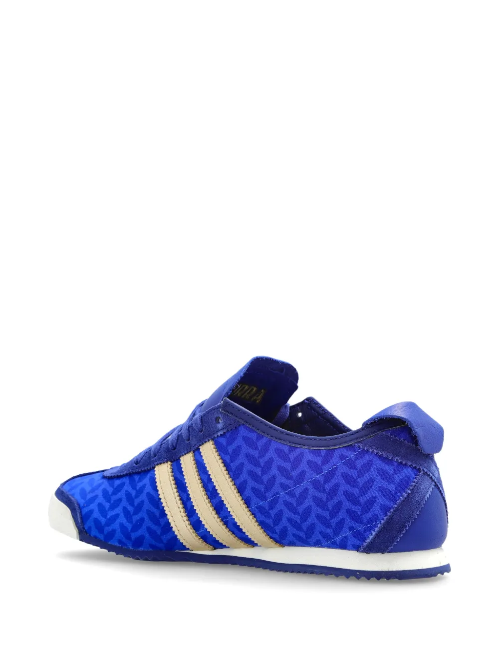 adidas Italia 60s gestreepte leren sneakers met patroon Blauw