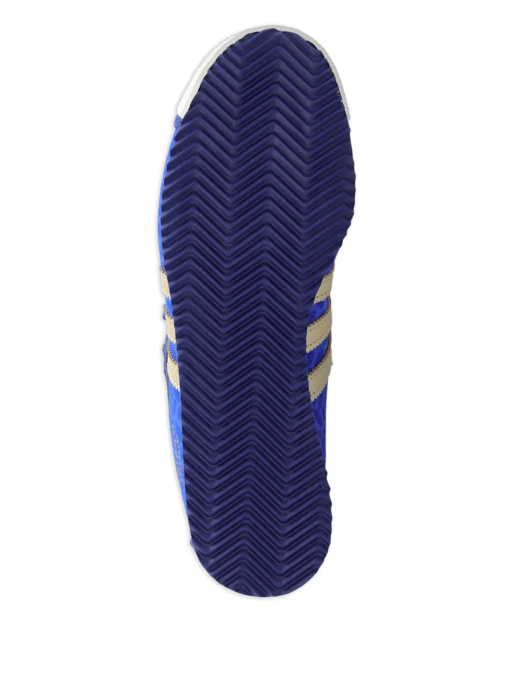 adidas Italia 60s gestreepte leren sneakers met patroon Blauw