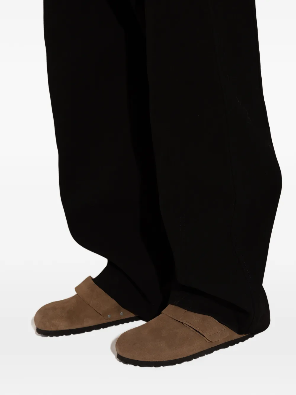 Birkenstock Loma suède muiltjes Bruin