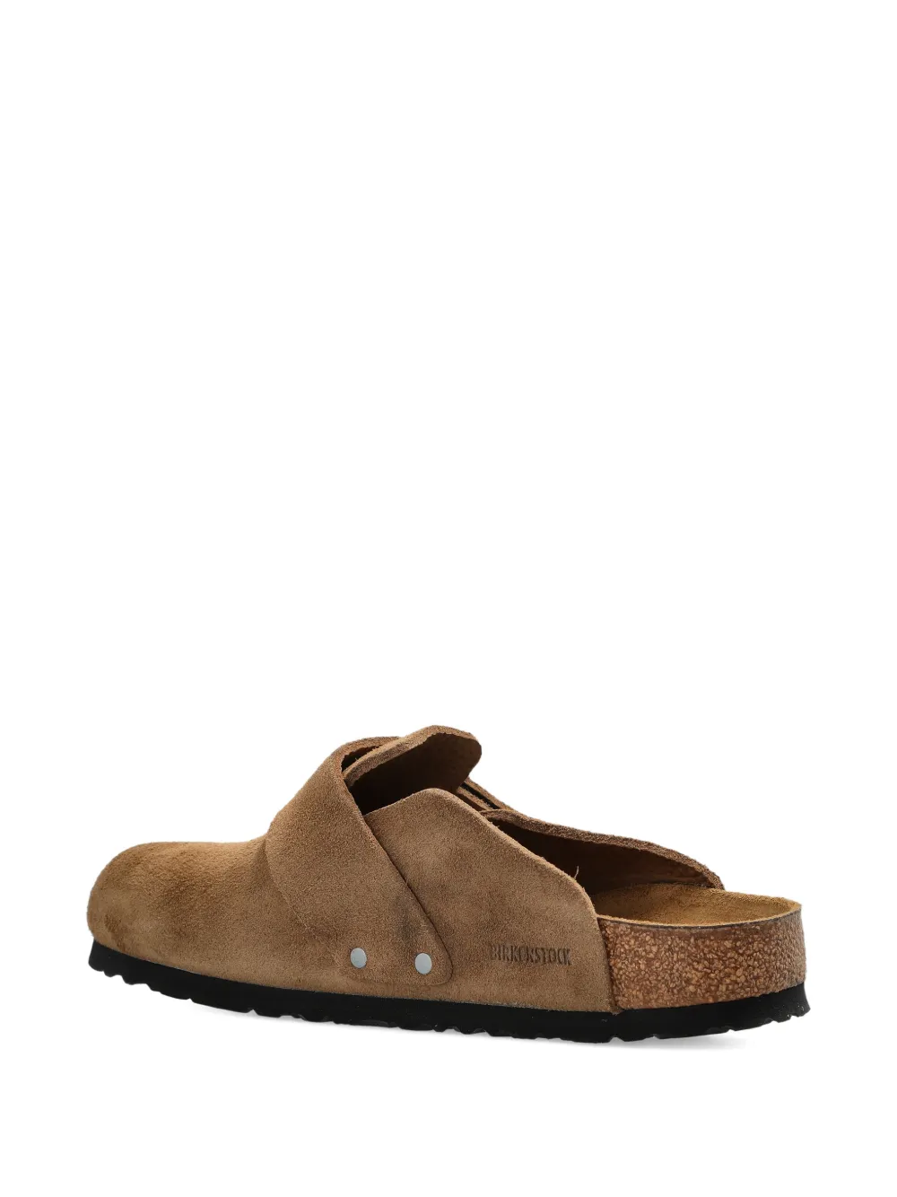 Birkenstock Loma suède muiltjes Bruin