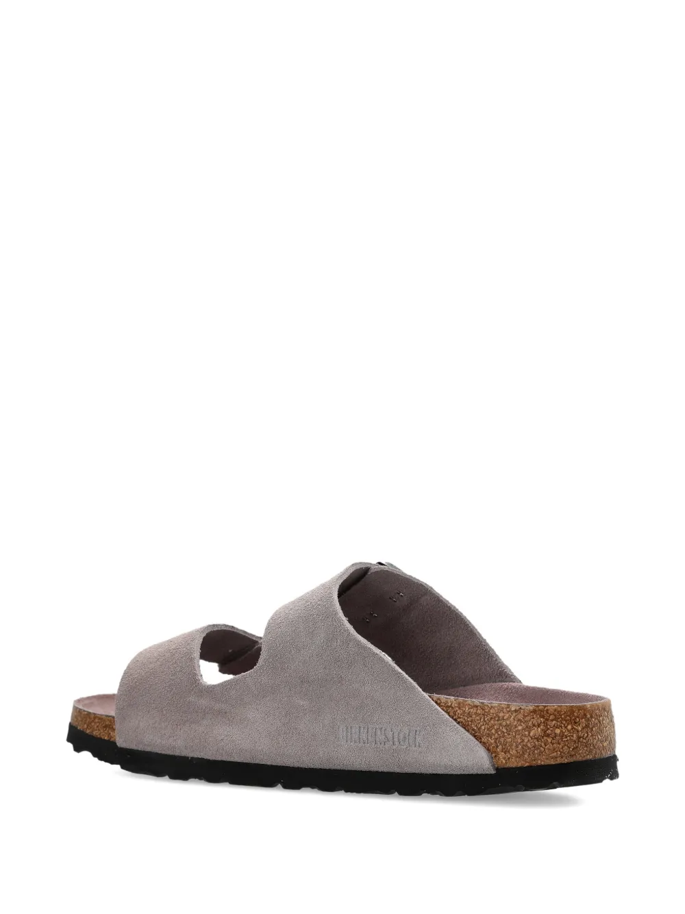 Birkenstock Arizona suède sandalen Grijs