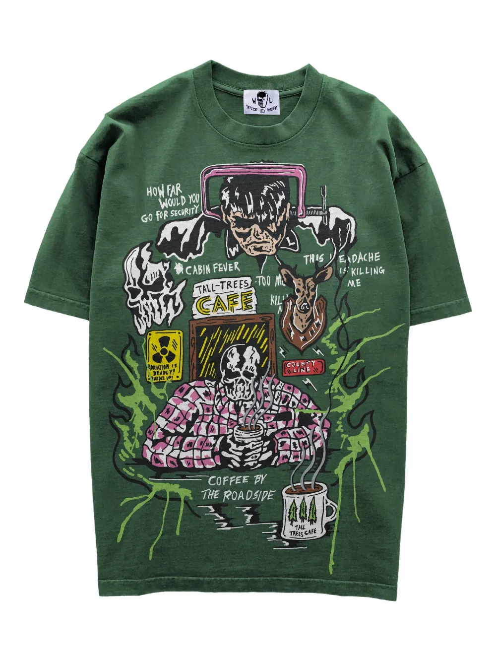 Faded Roadside Coffee T-Shirt