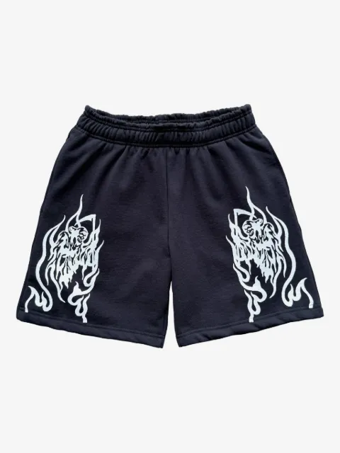 Warren Lotas shorts con estampado bordado