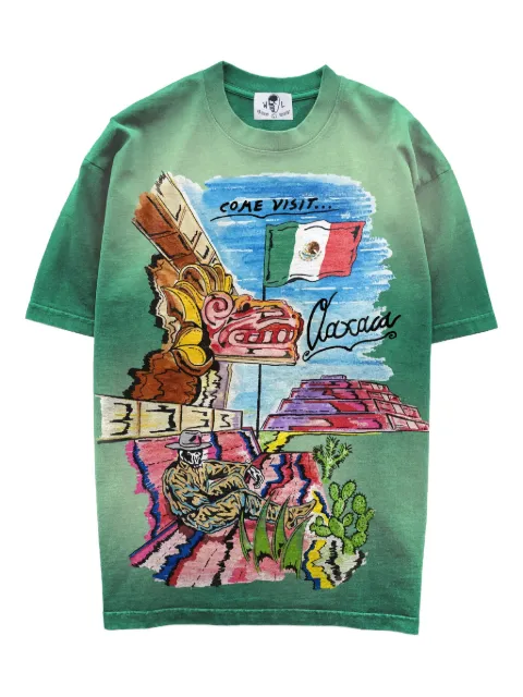 Warren Lotas sun-faded print T-shirt