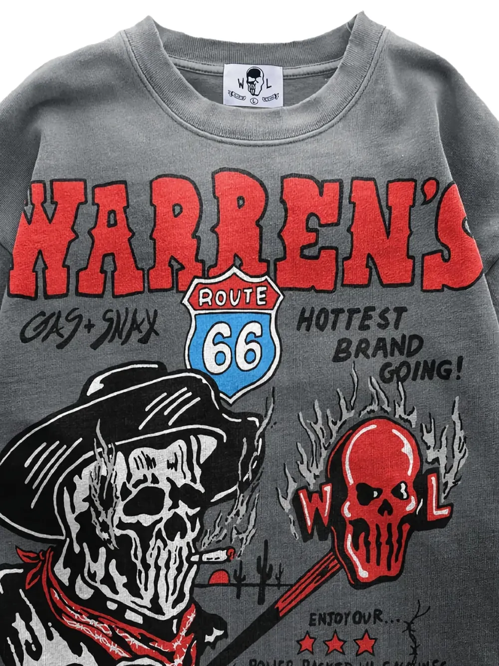 Faded Print T-Shirt