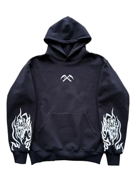 Warren Lotas hoodie Fast Reaper à manche brodée