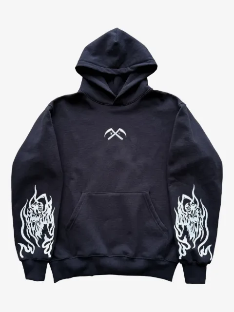 Warren Lotas Fast Reaper embroidery sleeve print hoodie