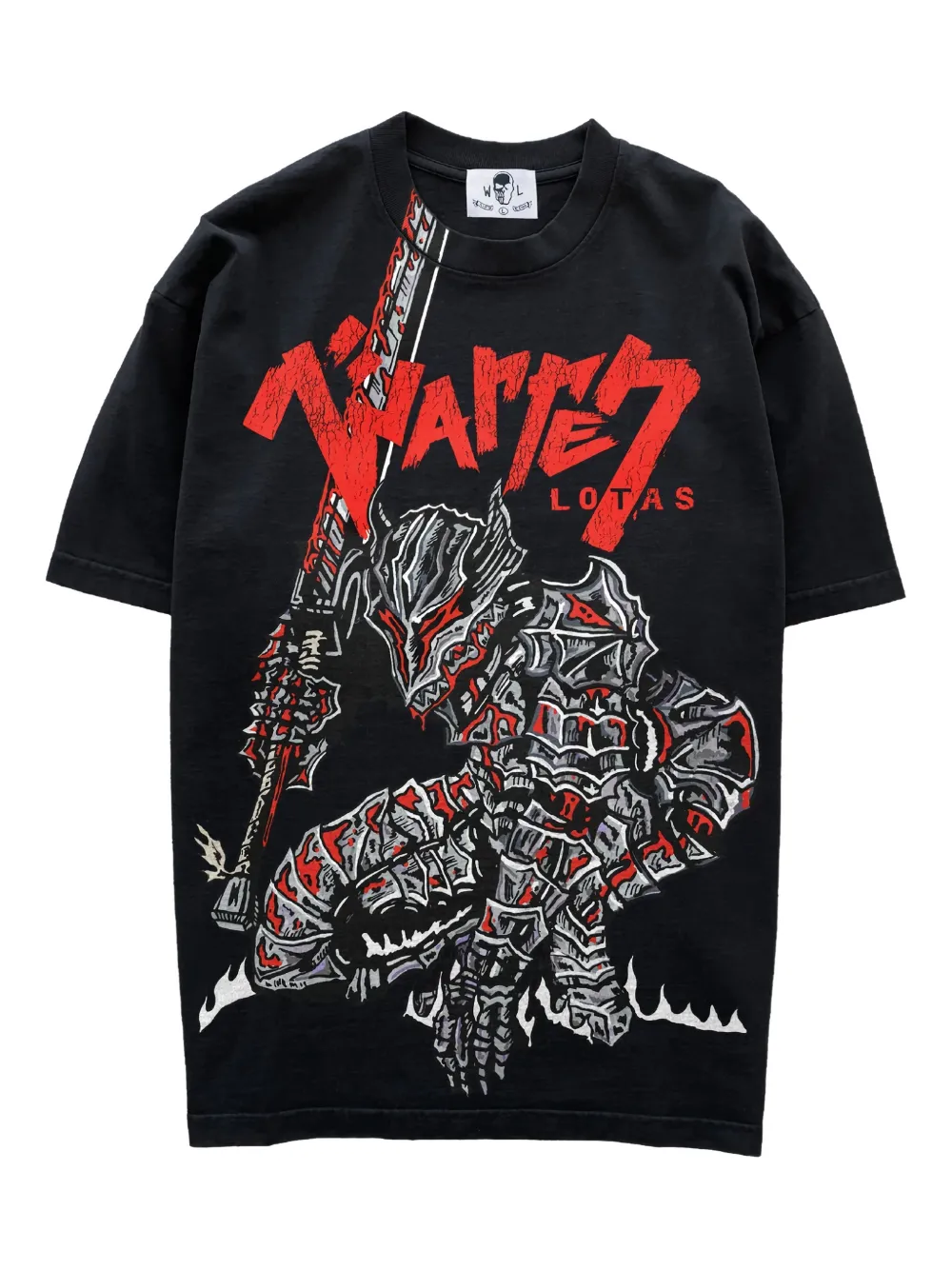 Warren Lotas Armour T-Shirt mit Print - Schwarz