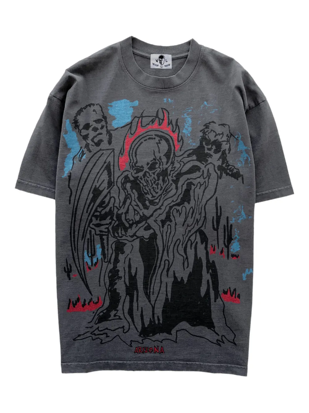 Warren Lotas T-shirt Summoner con stampa - Grigio