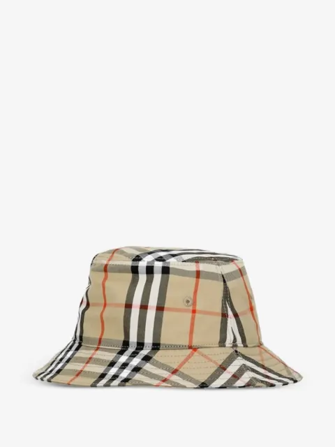 Burberry Kids check-pattern sun hat