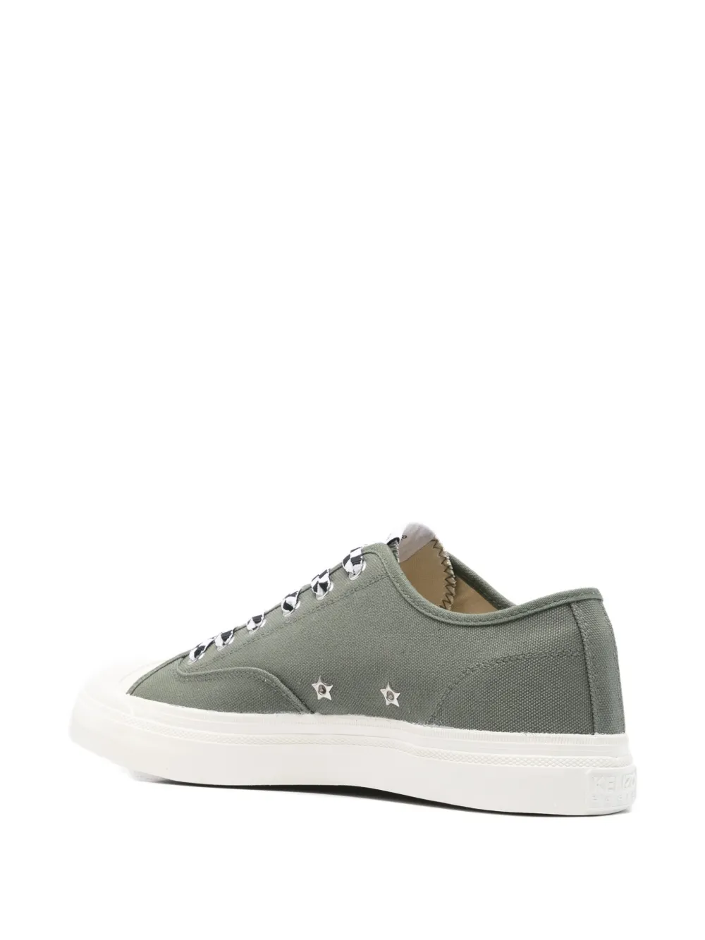 Kenzo star-motif sneakers Groen