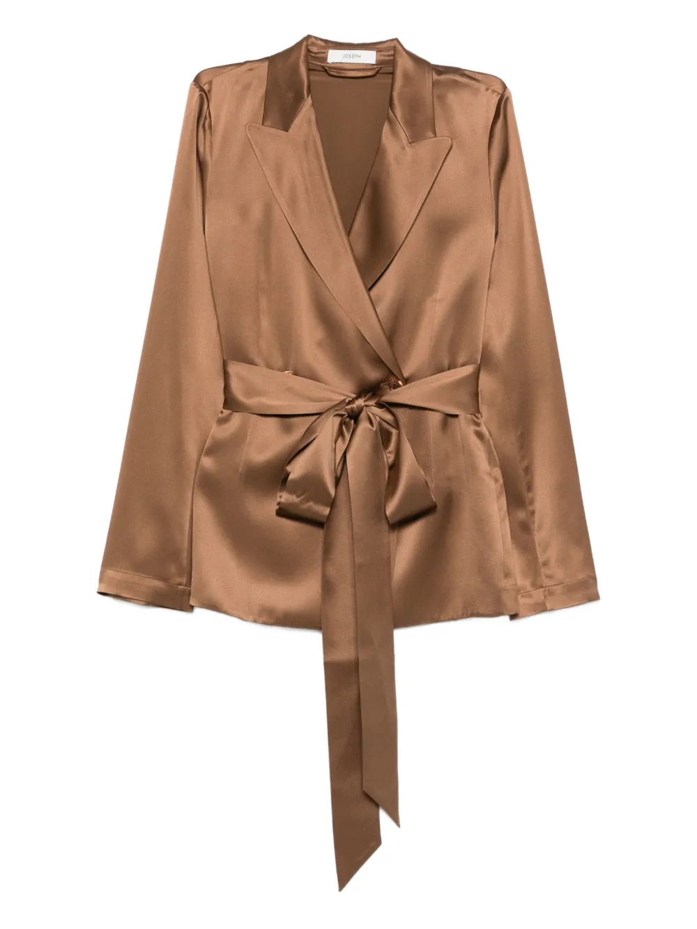 JOSEPH Archer wrap blazer - Marrone