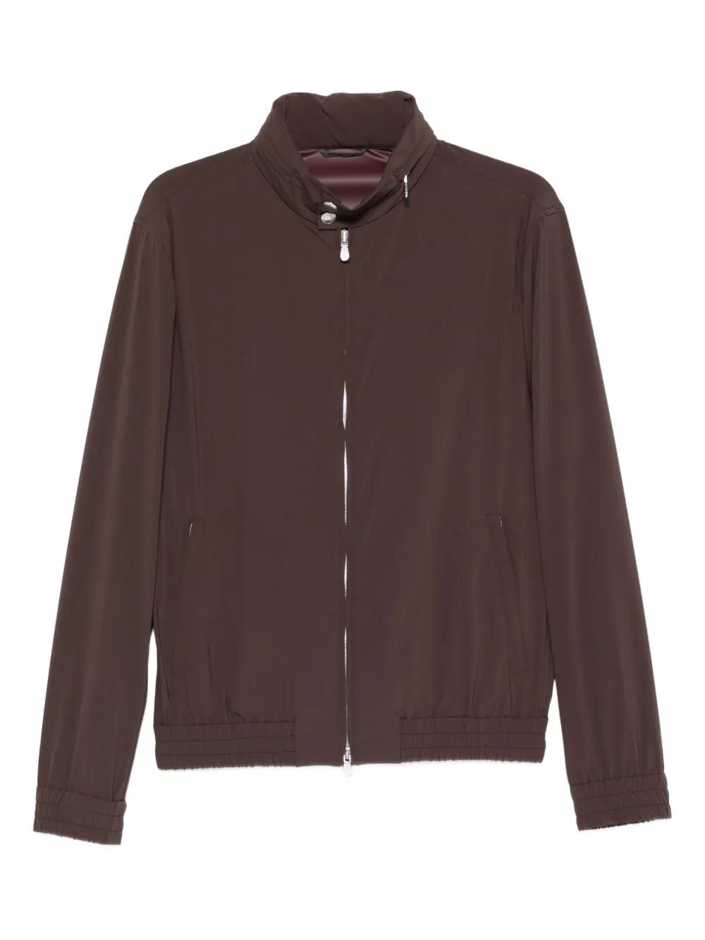 Brunello Cucinelli zip bomber jacket | Brown | Image 1