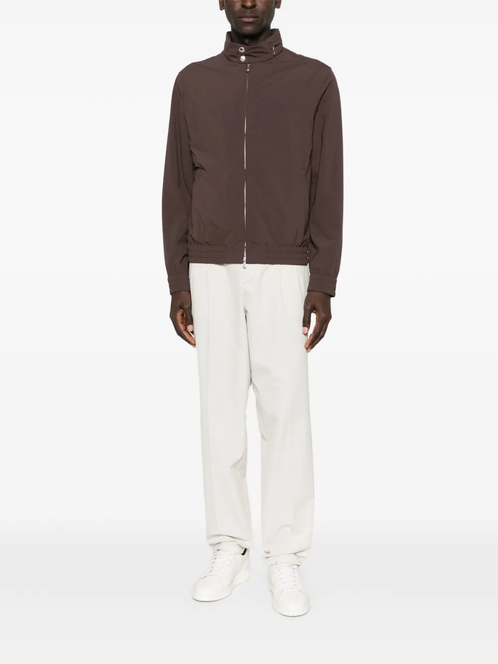 Brunello Cucinelli zip bomber jacket | Bomber Jackets | Image 2