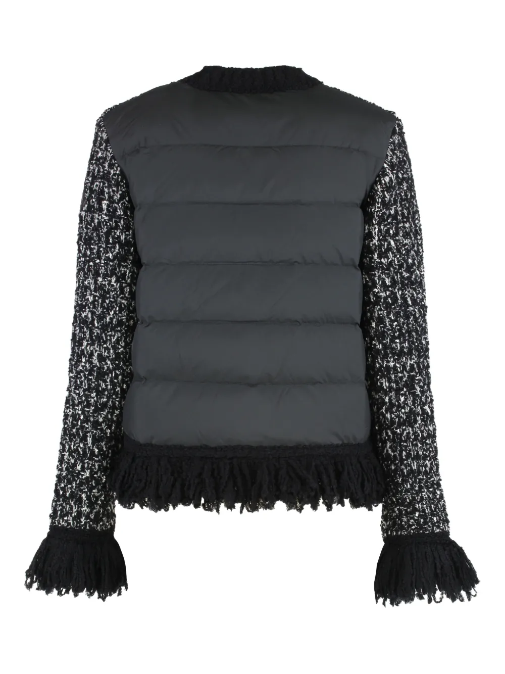 Moncler fringe-trim tweed jacket | Chamarras de tweed | Image 2