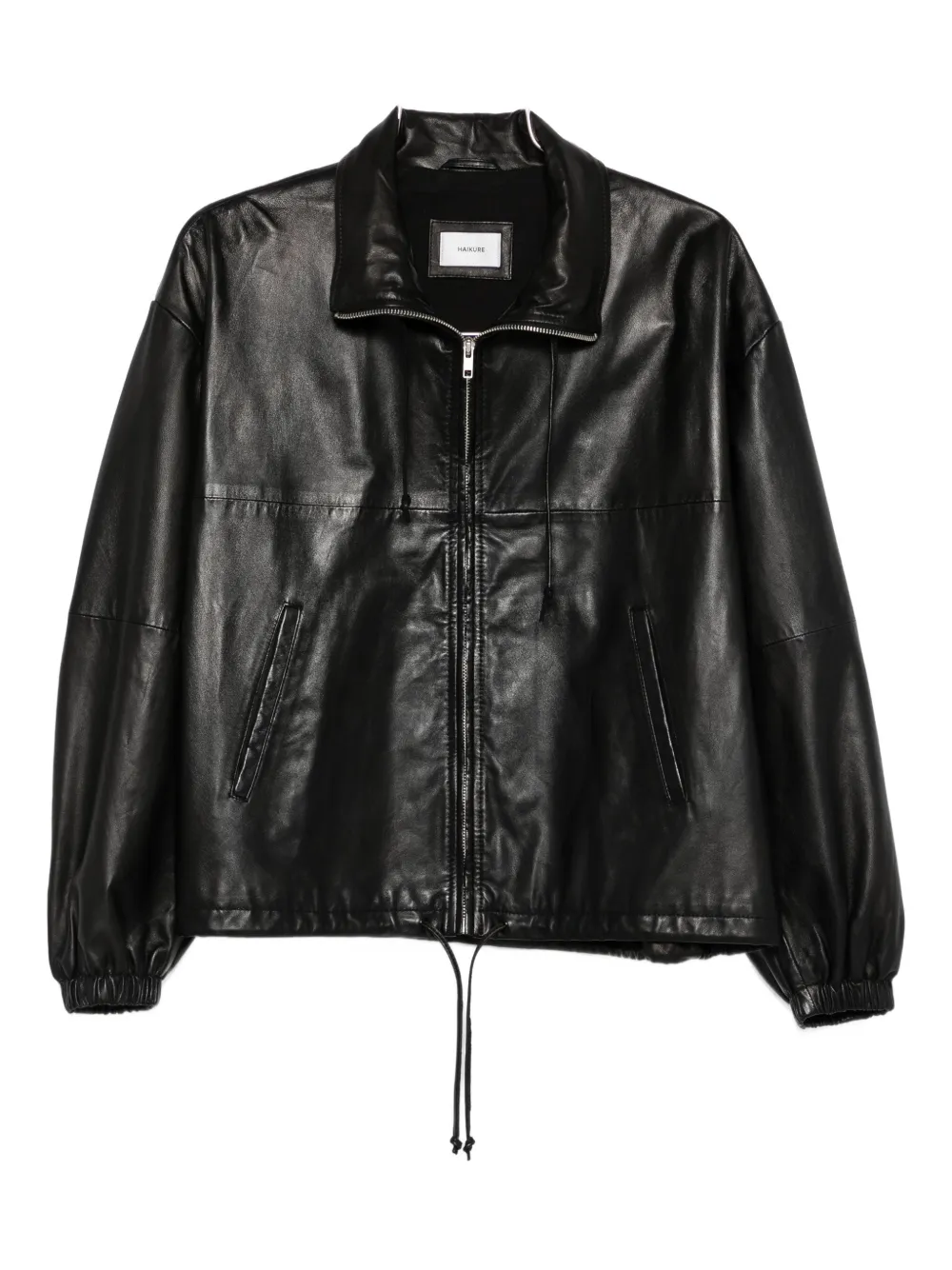 Haikure Jordan leather jacket - Nero