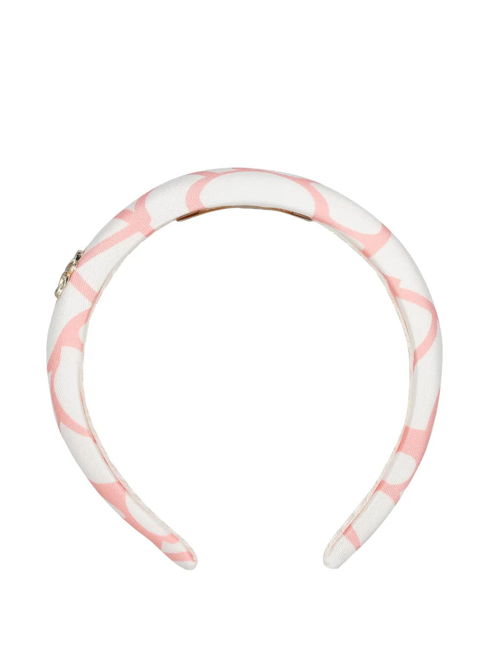 Elie Saab Junior Floral Padded Headband In Pink