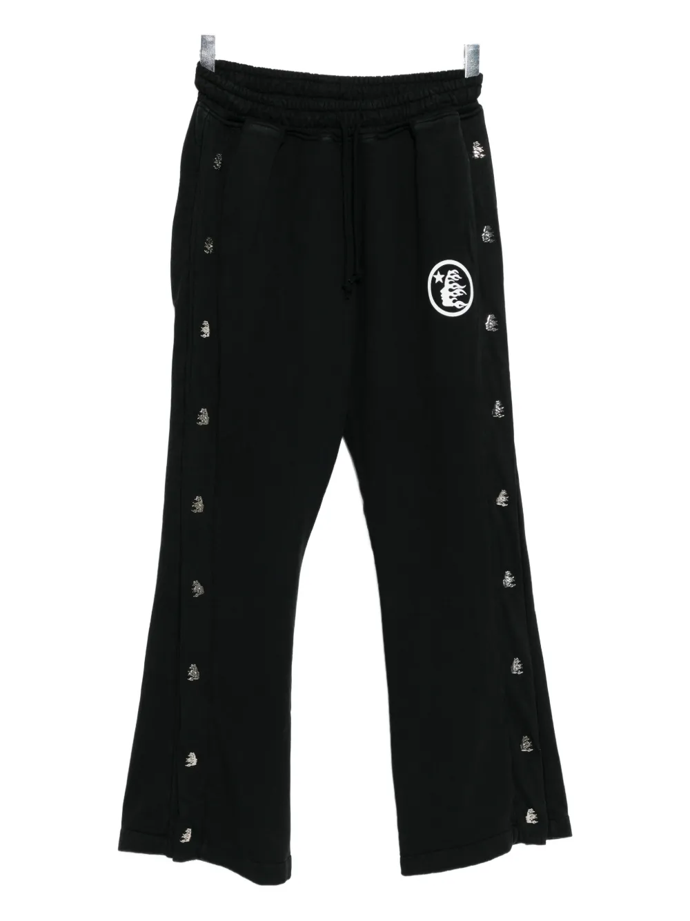 HELLSTAR mirror-face trousers - Nero